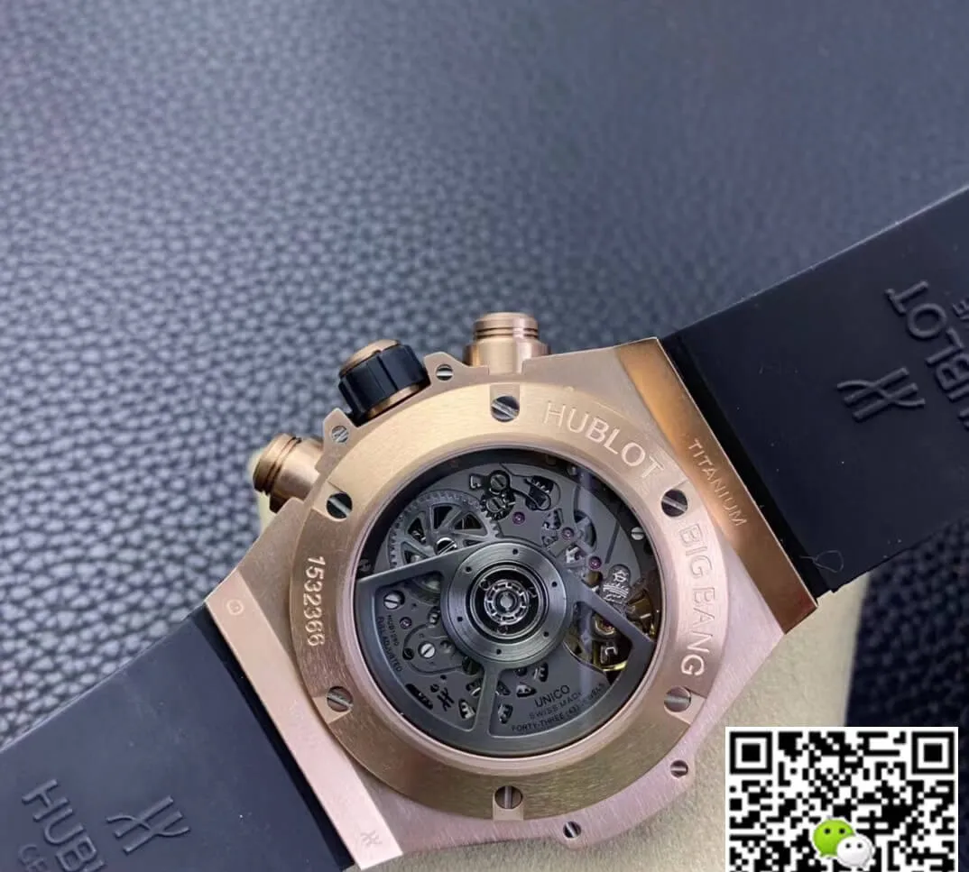Hublot Big Bang 421.OX.1180.RX ZF Factory 1:1 Best Edition Replica Watch Rubber Strap